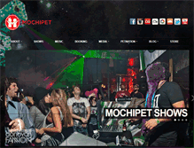Tablet Screenshot of mochipet.com
